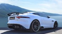 rear diffuser piecha for V8 5.0 +R  convertible/fastback-coupe fits for Jaguar F-Type