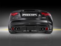 Rear diffuser piecha for V6 convertible/fastback-coupe fits for Jaguar F-Type