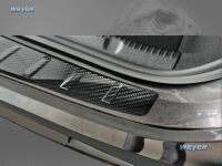 Weyer carbon rear bumper protection fits for MERCEDES EQEV295