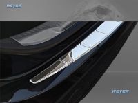 Weyer stainless steel rear bumper protection fits for MERCEDES S Klasse223