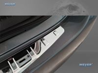 Weyer stainless steel rear bumper protection fits for MERCEDES C-KlasseW206