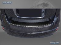 Weyer stainless steel rear bumper protection fits for VW Sharan