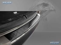 Weyer stainless steel rear bumper protection fits for BMW X1E84 + FL
