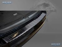 Weyer stainless steel rear bumper protection fits for VW Touran II5T