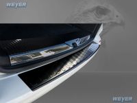 Weyer stainless steel rear bumper protection fits for VW Transporter T6 / T6.1