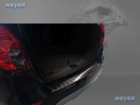 Weyer stainless steel rear bumper protection fits for OPEL MokkaX