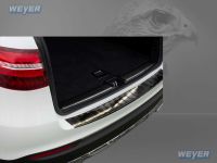 Weyer stainless steel rear bumper protection fits for MERCEDES GLCX 253
