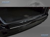 Weyer stainless steel rear bumper protection fits for MERCEDES C KlasseW 205