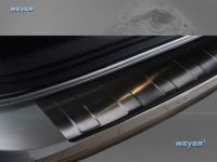 Weyer stainless steel rear bumper protection fits for VW  Golf VII
