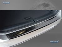 Weyer stainless steel rear bumper protection fits for VW  Golf VII