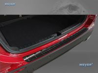 Weyer stainless steel rear bumper protection fits for MERCEDES GLA IIH247