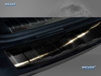 Weyer stainless steel rear bumper protection fits for AUDI A6C8
