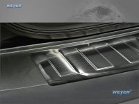 Weyer Edelstahl Ladekantenschutz passend fr VW Caddy + Caddy Maxi2K