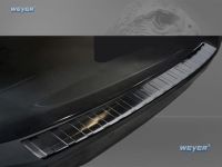 Weyer stainless steel rear bumper protection fits for BMW  Serie 3G21