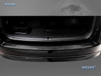Weyer stainless steel rear bumper protection fits for SKODA Octavia IV