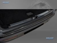 Weyer stainless steel rear bumper protection fits for MERCEDES EQCN297