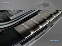 Weyer stainless steel rear bumper protection fits for MERCEDES EQSX296