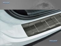 Weyer stainless steel rear bumper protection fits for MERCEDES EQEX294