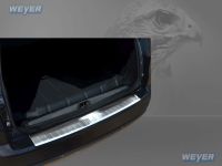 Weyer stainless steel rear bumper protection fits for CITROEN C5