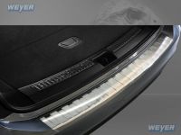 Weyer stainless steel rear bumper protection fits for OPEL InsigniaB