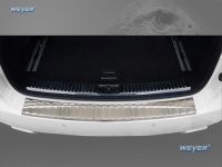 Weyer stainless steel rear bumper protection fits for PORSCHE Cayenne II