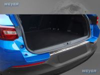 Weyer stainless steel rear bumper protection fits for OPEL Grandland X