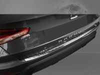 Weyer stainless steel rear bumper protection fits for SEAT Arona