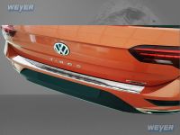 Weyer stainless steel rear bumper protection fits for VW T-RocA1