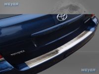 Weyer stainless steel rear bumper protection fits for TOYOTA Avensis II