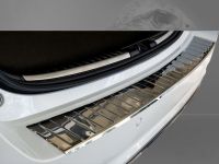 Weyer stainless steel rear bumper protection fits for TOYOTA Auris II
