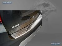 Weyer stainless steel rear bumper protection fits for OPEL Mokka