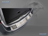 Weyer stainless steel rear bumper protection fits for OPEL MerivaB