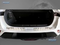 Weyer stainless steel rear bumper protection fits for OPEL Mokka II B