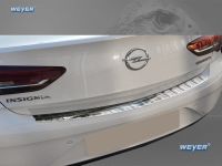 Weyer stainless steel rear bumper protection fits for OPEL Insignia BGrand Sport
