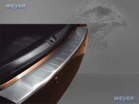 Weyer stainless steel rear bumper protection fits for VW Touran1T (GP2)