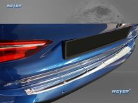 Weyer stainless steel rear bumper protection fits for BMW X1F48