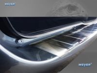 Weyer stainless steel rear bumper protection fits for MERCEDES V + VitoW447