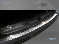 Weyer stainless steel rear bumper protection fits for VW Caddy + Caddy Maxi2K