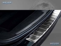 Weyer stainless steel rear bumper protection fits for VW Sharan