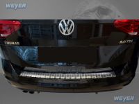 Weyer stainless steel rear bumper protection fits for VW Touran II5T