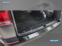 Weyer stainless steel rear bumper protection fits for VW Transporter T6