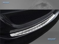 Weyer stainless steel rear bumper protection fits for MERCEDES C-KlasseW205