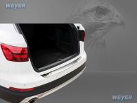 Weyer stainless steel rear bumper protection fits for AUDI A4B9