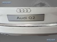 Weyer stainless steel rear bumper protection fits for AUDI Q2GA