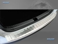 Weyer stainless steel rear bumper protection fits for SKODA Karoq
