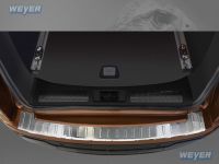 Weyer stainless steel rear bumper protection fits for RANGE ROVER  Evoque