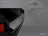 Weyer stainless steel rear bumper protection fits for VOLVO XC90Typ C