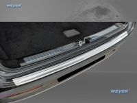 Weyer stainless steel rear bumper protection fits for MERCEDES EQCN296
