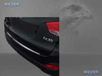 Weyer stainless steel rear bumper protection fits for HYUNDAI IX 35