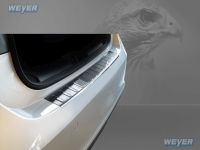 Weyer stainless steel rear bumper protection fits for MERCEDES A KlasseW 176